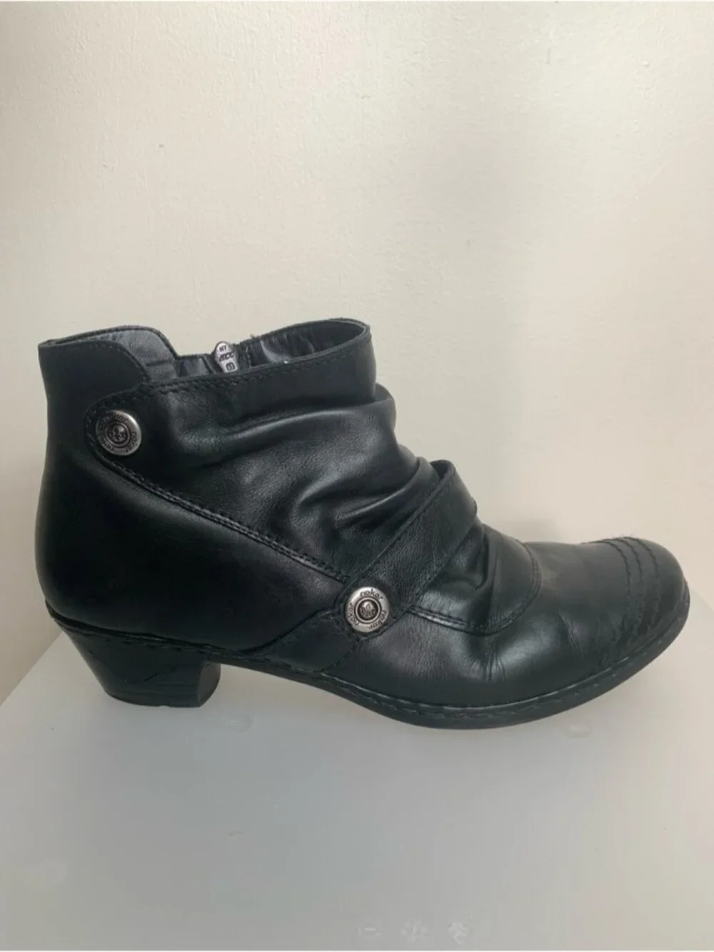Rieker Black Ankle Boot 41